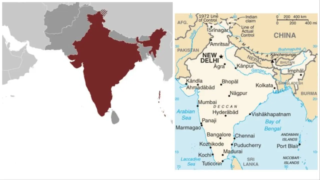 Map of India